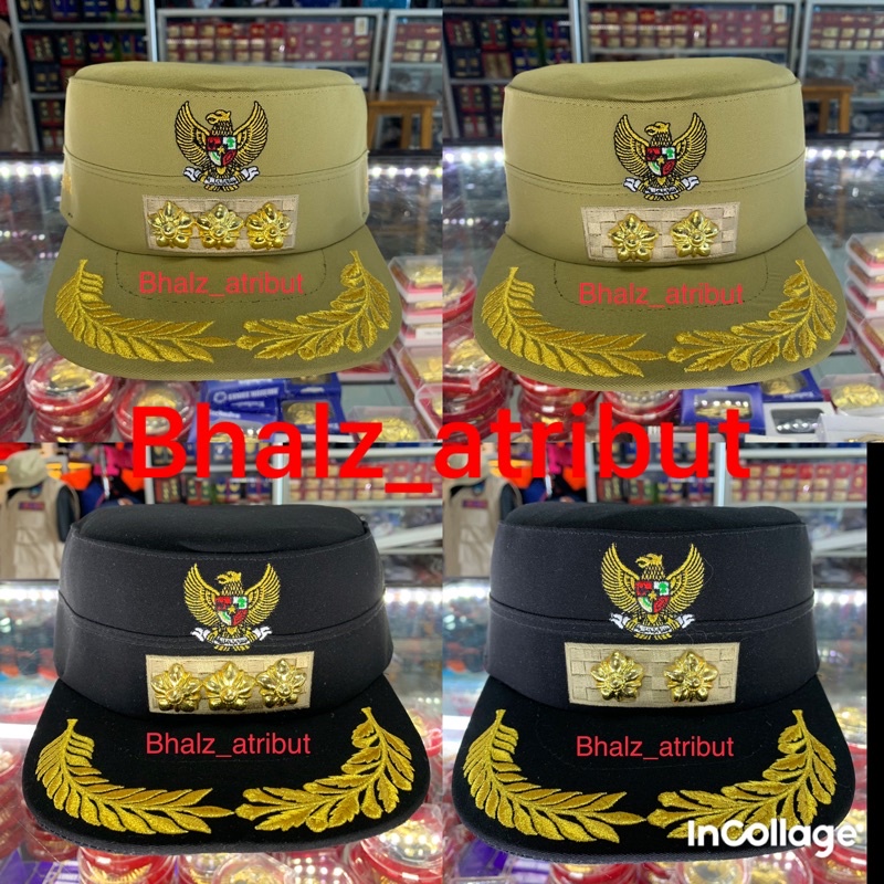 Topi komando CAMAT / Topi komando lurah (TERBARU)