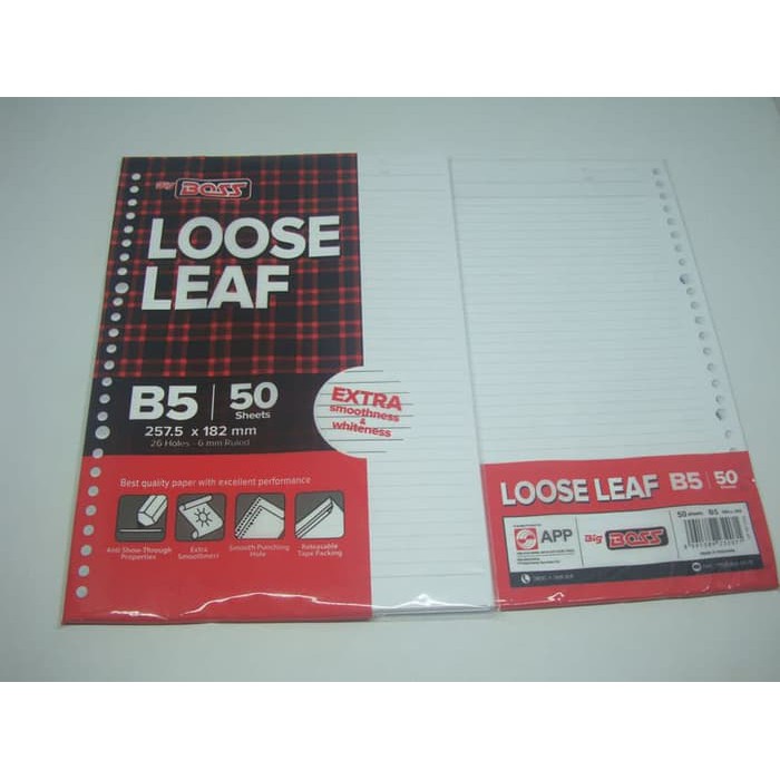 

ISI BINDER BIG BOSS B5