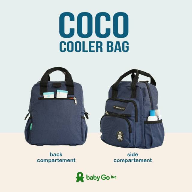 BABYGO INC COCO MINI COOLER BAG - TAS ASI SLING BACKPACK BABYGOINC