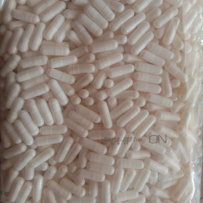 [[BISA COD]] cangkang kapsul ukuran 0 putih susu polos NEW Kode 142