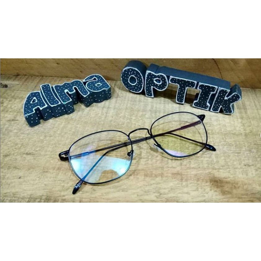 kacamata bisa dengan lensa BLUESACROMIC, BLUECROMIC, BLUERAY, PHOTOCROMIC, BLUESATIN