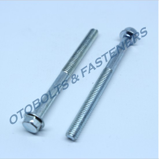 [PAKET 50PCS] Flange Bolt 6 x 75 / Baut Blok Mesin 6 x 75 / Baut Blok