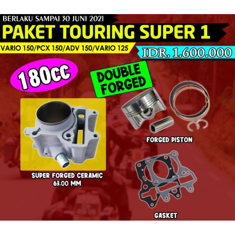 cylinder kit 63mm BRT vario150/vario125/adv150/pcx150
