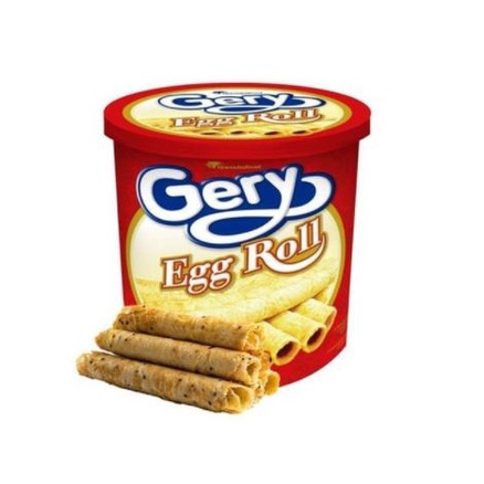 

GarudaFood Gery Egg Roll 210gram 210g 210 gram wafer rol garuda food