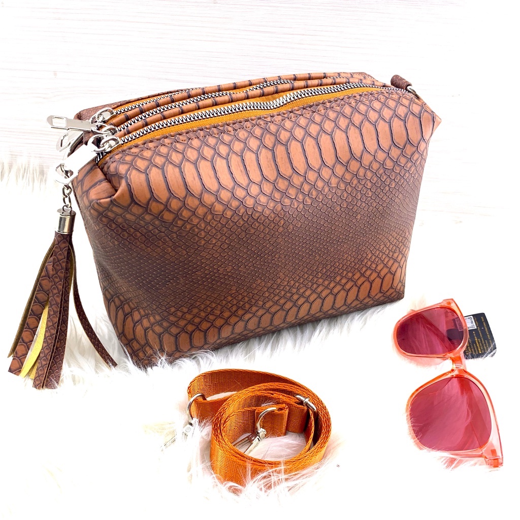 ALMERAA - MAHARANI SLING BAG BAG / 3 RESLETING / TAS WANITA