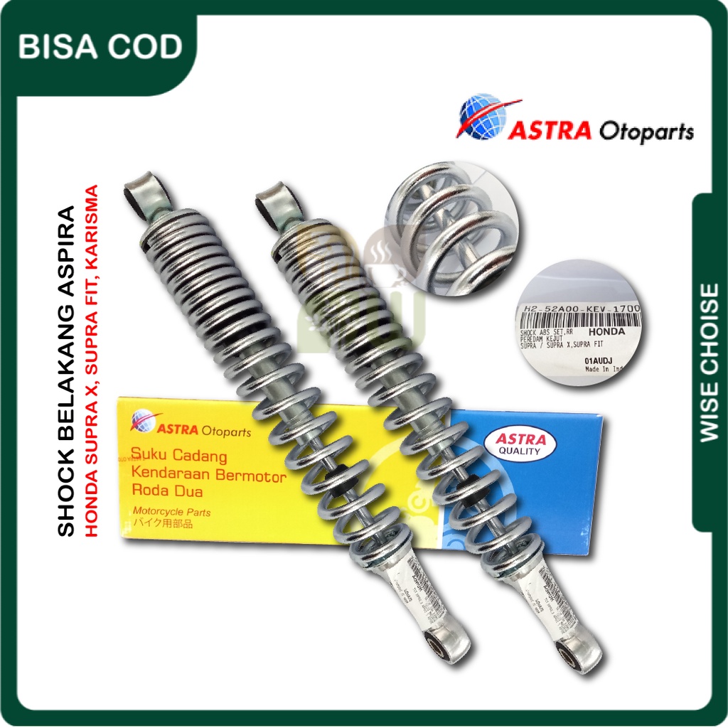 Aspira Shockbreaker Supra X Supra Fit Karisma Shock Belakang Motor