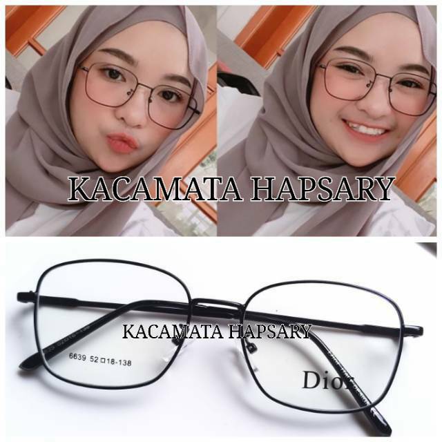 FRAME KACAMATA KOTAK DR 575 TERBARU | KACAMATA MINUS | KACAMATA ANTI RADIASI | PHOTOCROMIC | BLUERAY