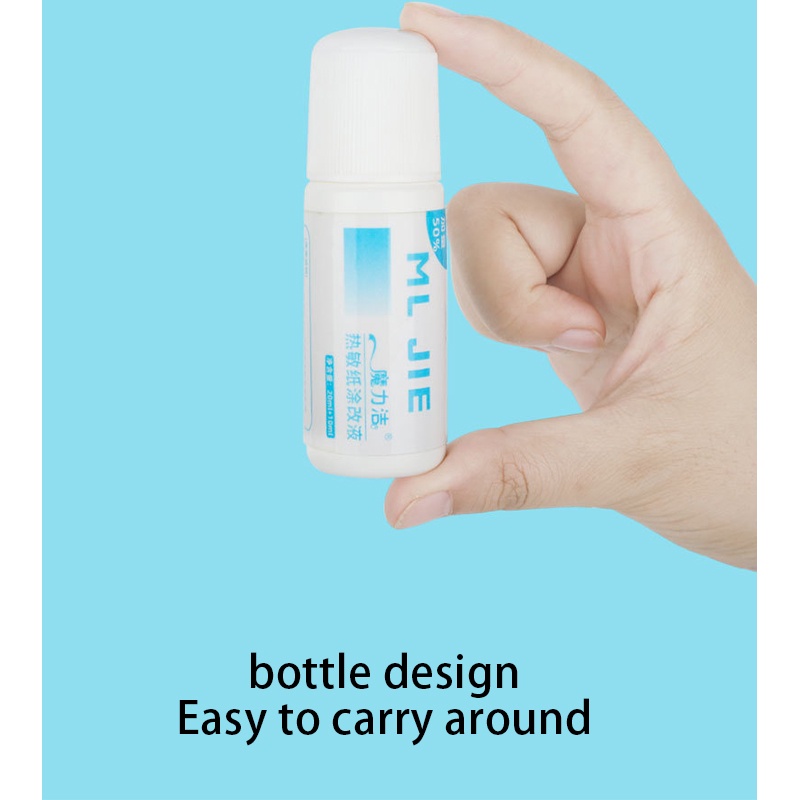 50ML Thermal Paper Correction Fluid/Cairan Penghapus Tinta Thermal/Cairan Koreksi Kertas Termal