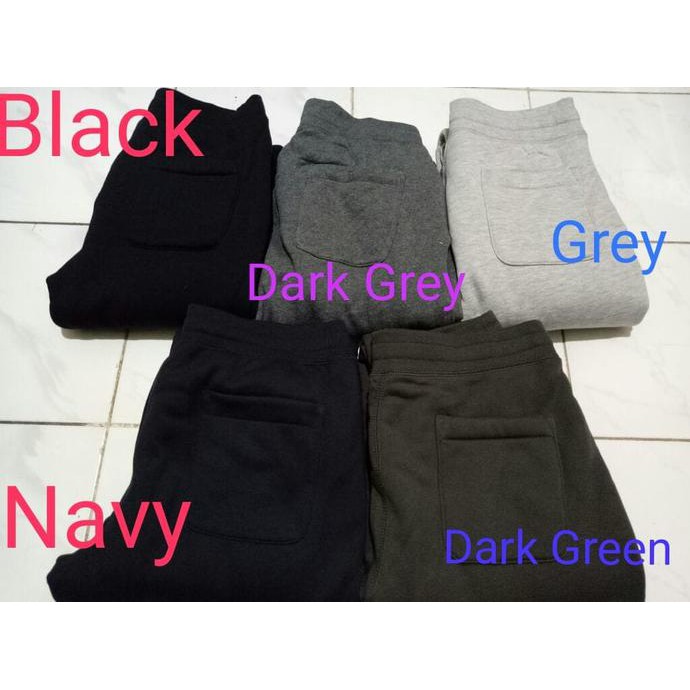 Hot Uniqlo Blocktech Sweatpants Bulu Celana Training Musim Dingin Original Hot