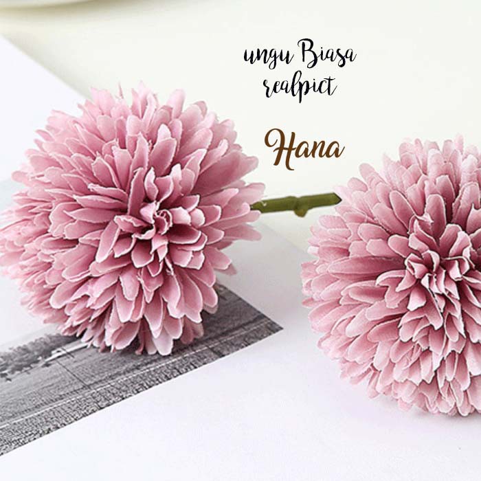 Bunga dandelion artificial/bunga plastik dekorasi/bunga artifisial-6