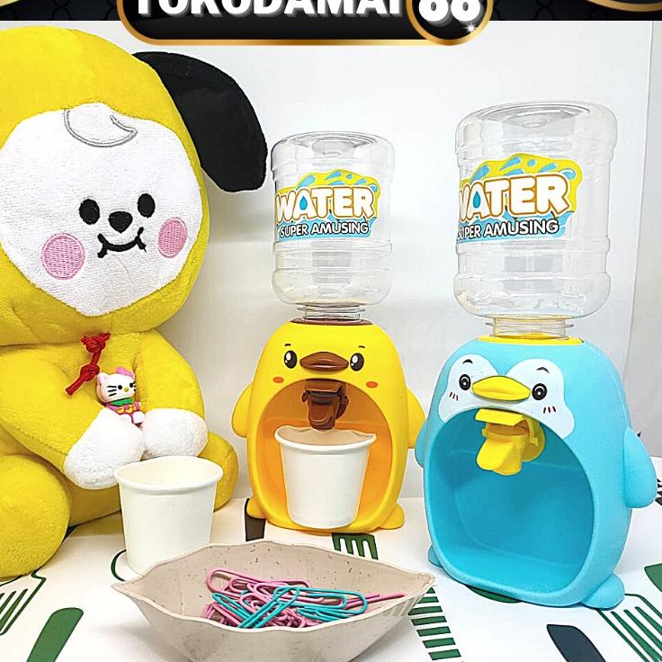 TERBARU Dispenser Mini Galon Portable Anak Air Minum Karakter Bebek murah
