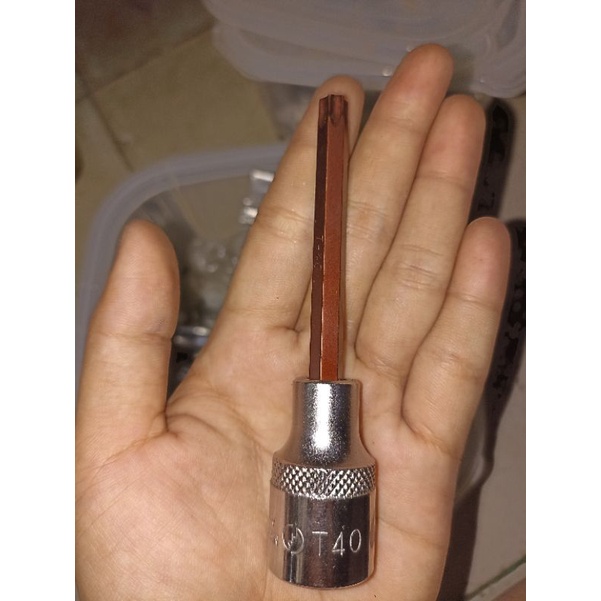 STAR BIT SOCKET LONG T40 LIPPRO
