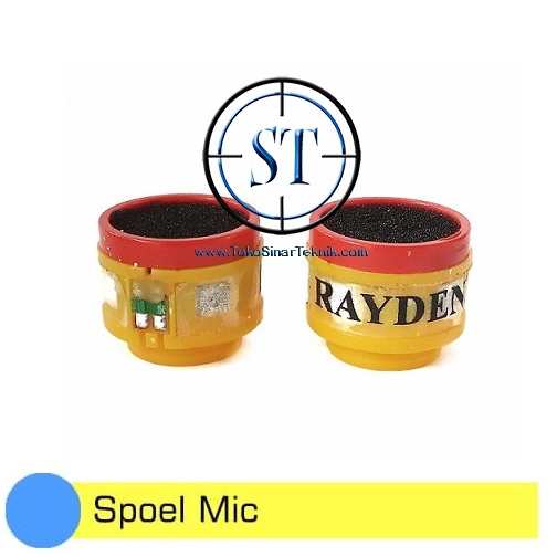 Spul Mic Pendek Biasa Murah Standar Rayden Spool Microphone Spull Micro Phone Karaoke Kondensor