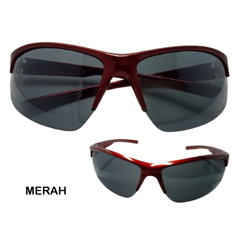 Kacamata Hitam Kacamata Pria Wanita Kaca mata Sunglasses Kacamata Sepeda Gowes Wanita Pria Anti UV 100% Fashion Sport Oversized Sunglasses Safety