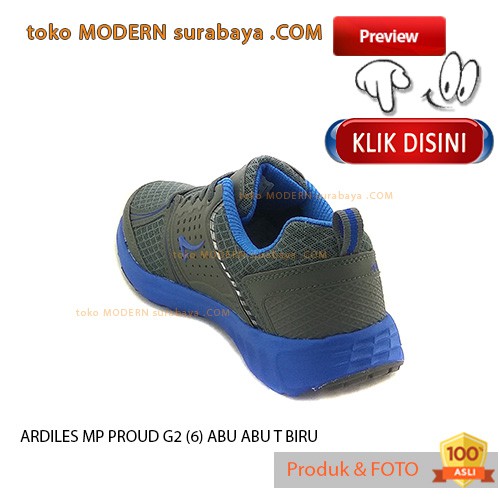 ARDILES MP PROUD G 2 6 GREY BLUE sepatu pria kets running casual sneakers