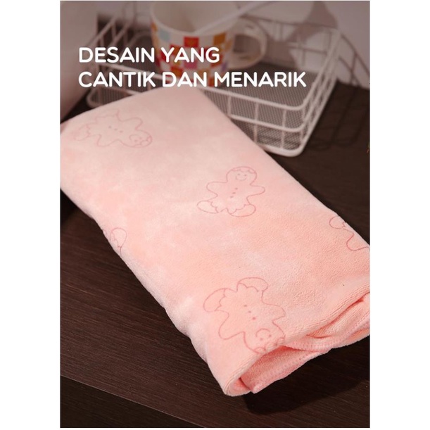 Samono Handuk Mandi Dewasa Microfiber 70 x140CM Magic Towel Daya Serap Tinggi Cepat Kering ST50