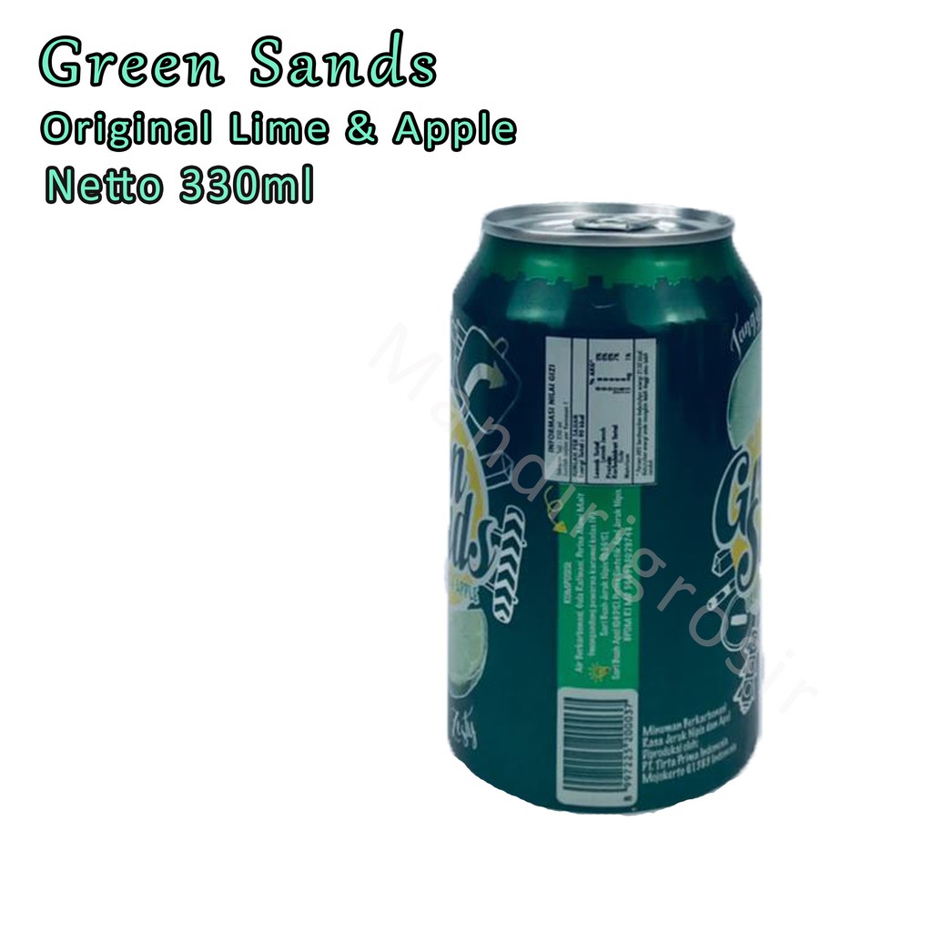 Green Sands * Minuman * Original Lime&amp;Apple * 330ml