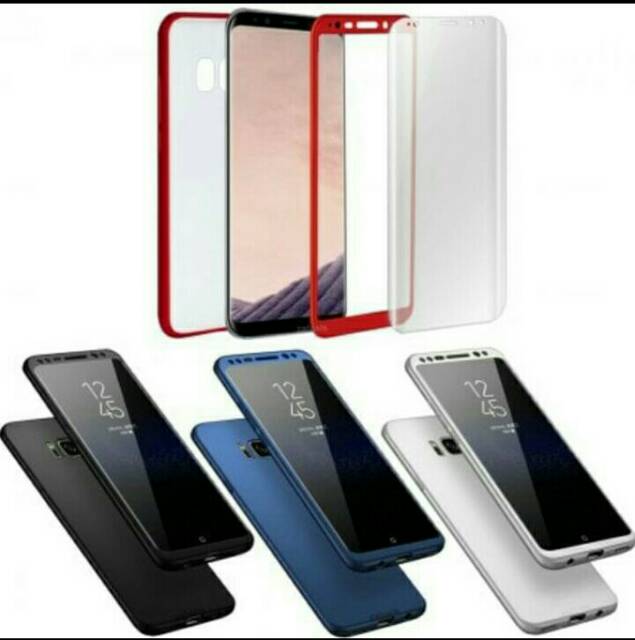 Hard Case 360 Samsung J7 Pro,J5Pro,J3Pro,J2 Pro,J7+,J7 Max,J5 Prime,J7 Prime S8 &amp; S8+Tempered Glass