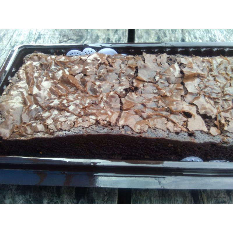 

Chewy brownies panggang original (non toping)