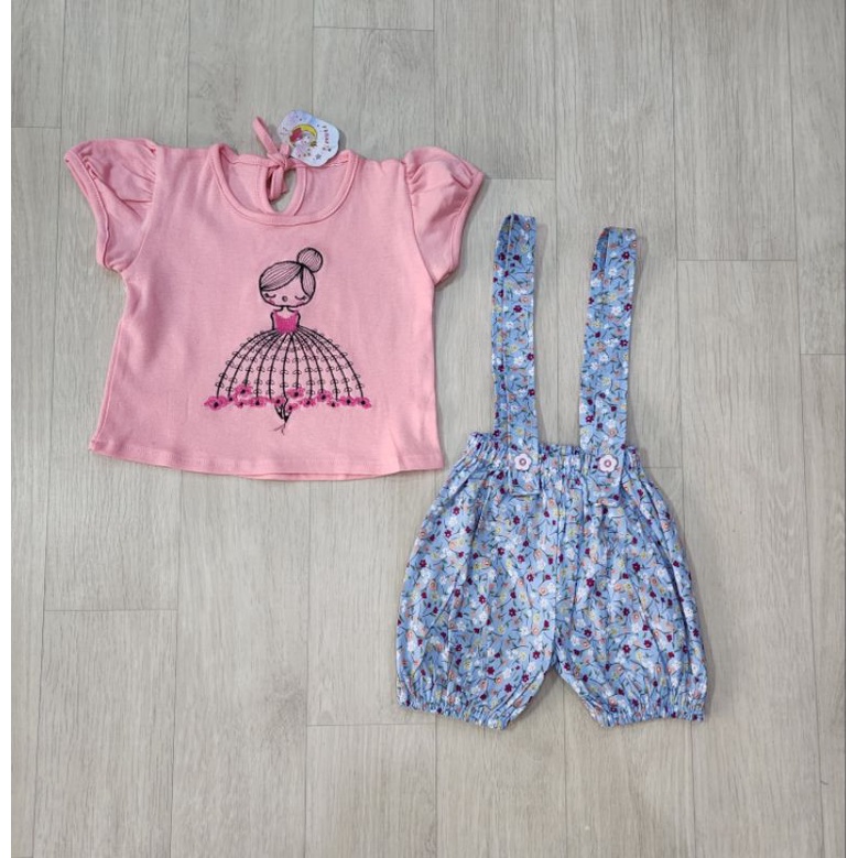 sofiebabyshop sett overall bunga