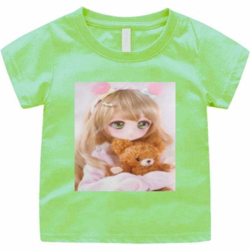 BAJU KAOS ANAK CEWEK VIRAL 1-12TAHUN CUTE GIRL UKURAN.S.M.L.XL.XXL.3XL(gambar big size)