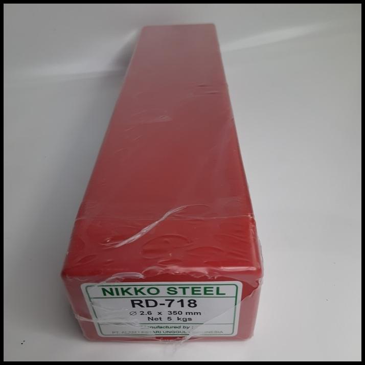 Kawat Las Nikko Rd 718 2.6Mm ( Box Isi 5Kg )
