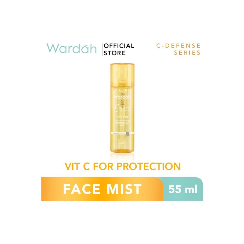 Wardah C- Defense Face Mist 55 ml / Wardah C Defense Face Mist / Wardah C- Defense Series