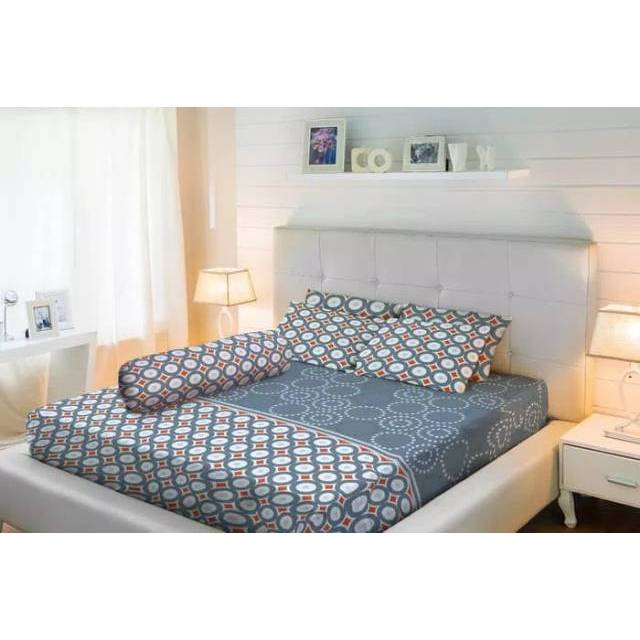 Sprei Vallery Elgon Quincy Hezka King 180x200 Tinggi 30cm Berat 2Kg