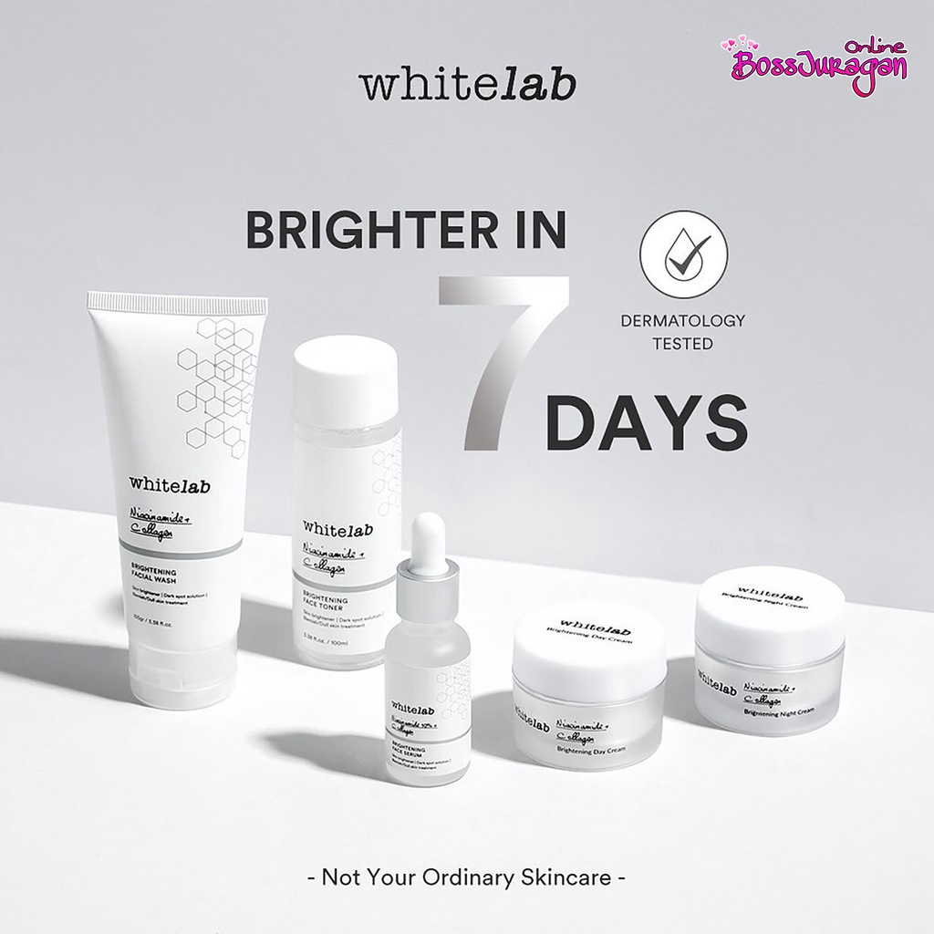 (BOSS) WHITELAB Brightening Series Face Serum Whitening | Facial wash | Face Toner | Acne Serum