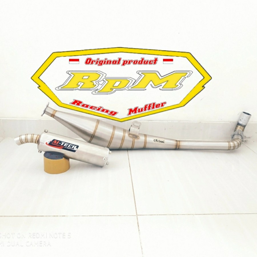 Knalpot Aitech Suzuki Crystal