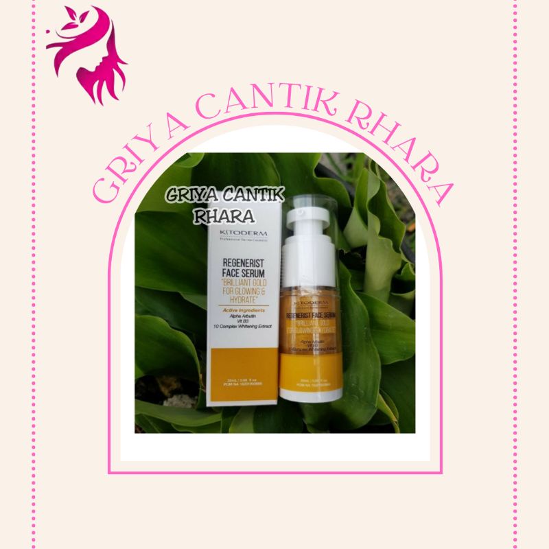 KITODERM REGENERIST FACE SERUM BPOM
