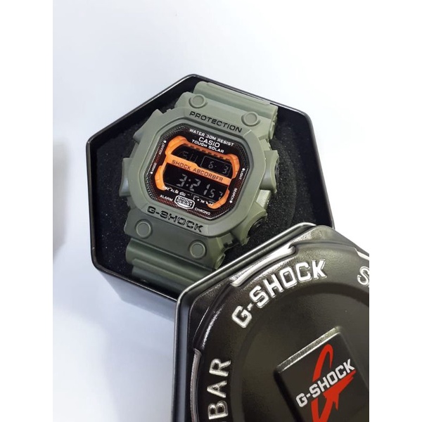 Free Box Kaleng Original Gshock! Jam Tangan Waterproof Berenang Jam Terlaris Dw5600 GX56 DW6900