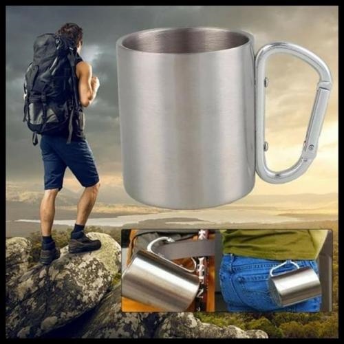 gelas lipat mug outdoor cangkir simpel bisa dilipat