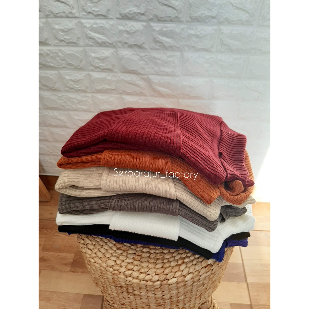 Sweater Turtleneck Premium/Turtleneck Polos/Sweater Rajut Turtleneck
