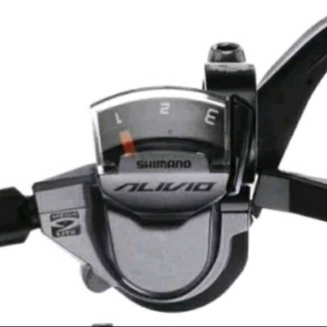 SL - M4000 SHIMANO ALIVIO ORIGINAL,   Shifter Shimano ALIVIO M4000 original kiri ada kanan ada  sesu