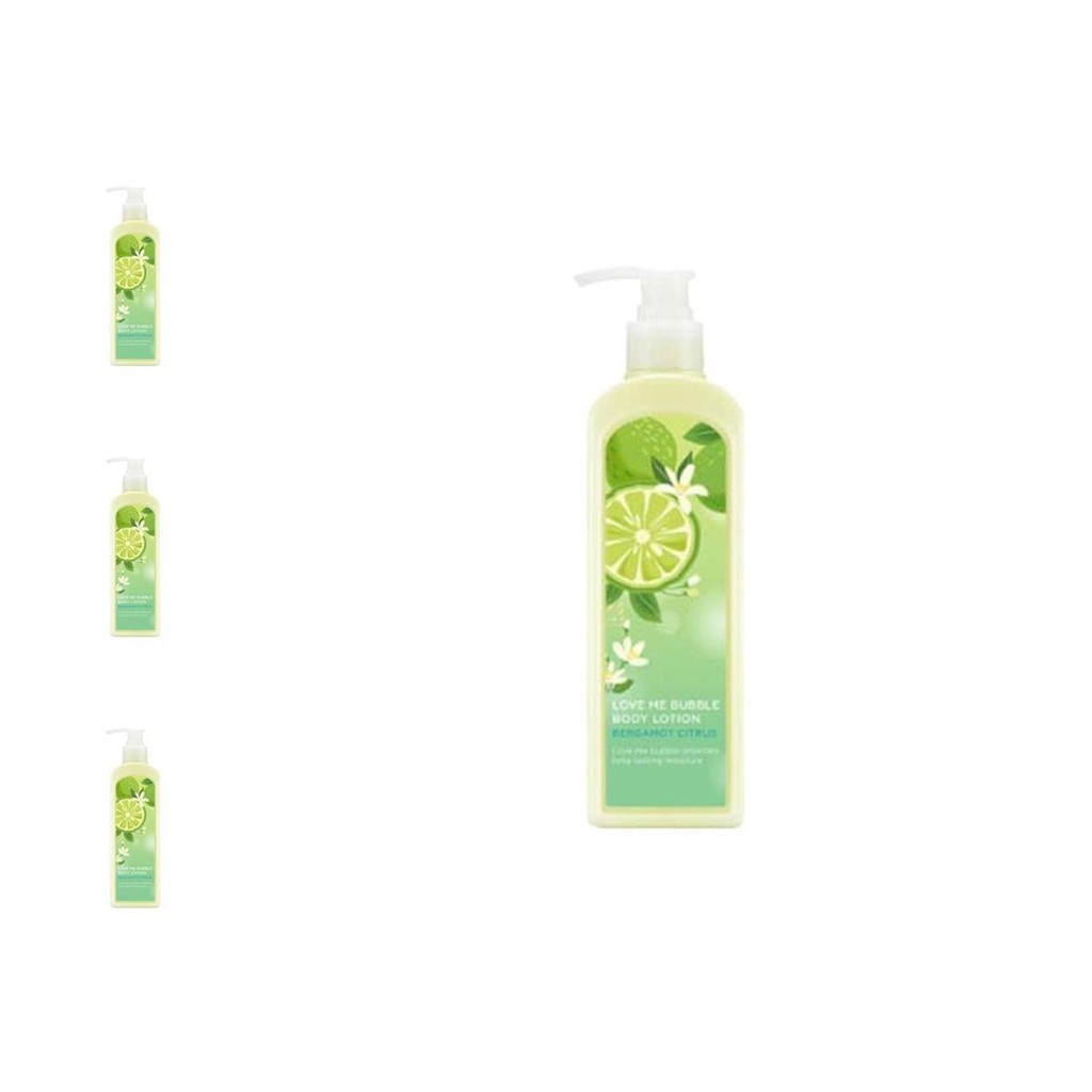 nature republic love me bubble body lotion bergamot citrus