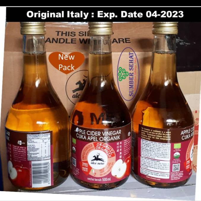 

Diskon Cuka Sari Apel, 500 mL, Organik Diskon