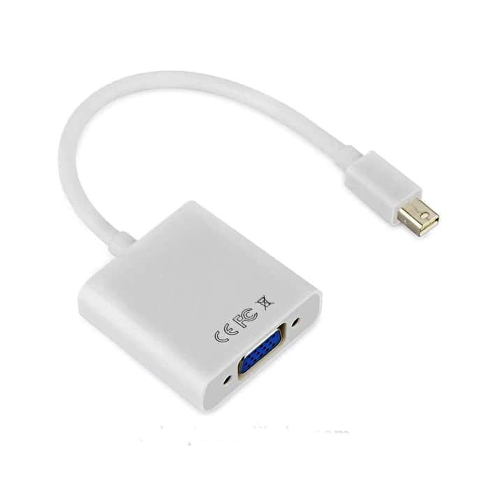 THUNDERBOLT CONVERTER TO VGA MAC KE MACBOOK AIR PRO RETINA CABLE KABEL