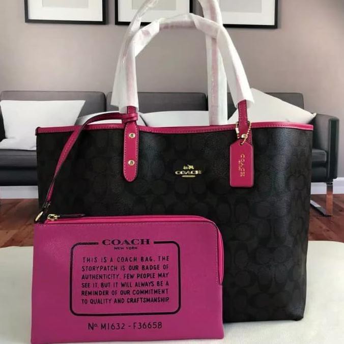 Kualitas Terbaik Tas Coach Original / Original Coach Shoulder Bag / Coach 36658 STOK TERBATAS
