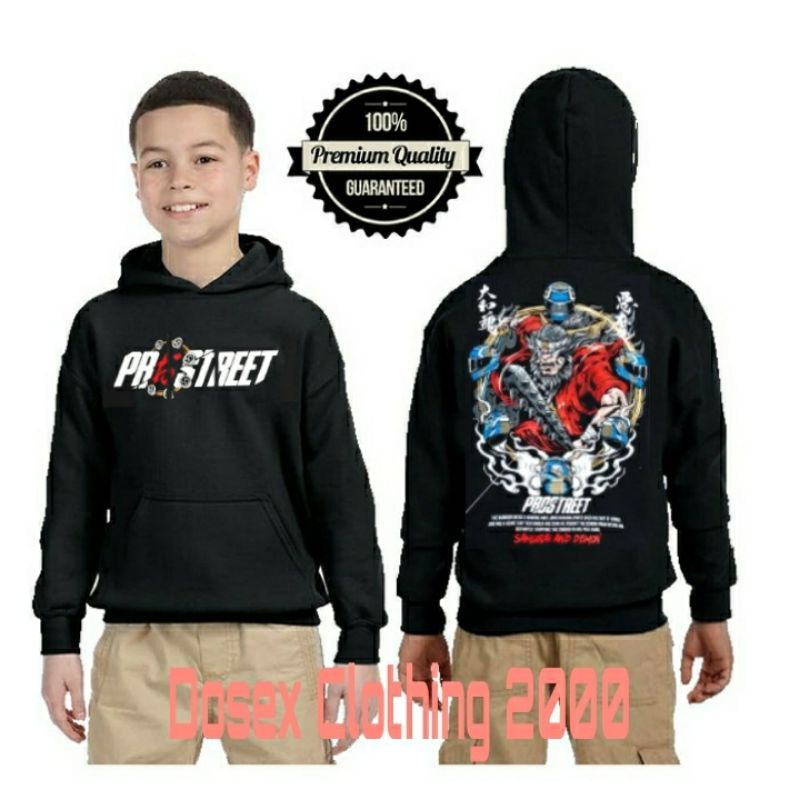 Hoodie Prostreet God Motegi Anak Laki laki Usia 3_10 Tahun