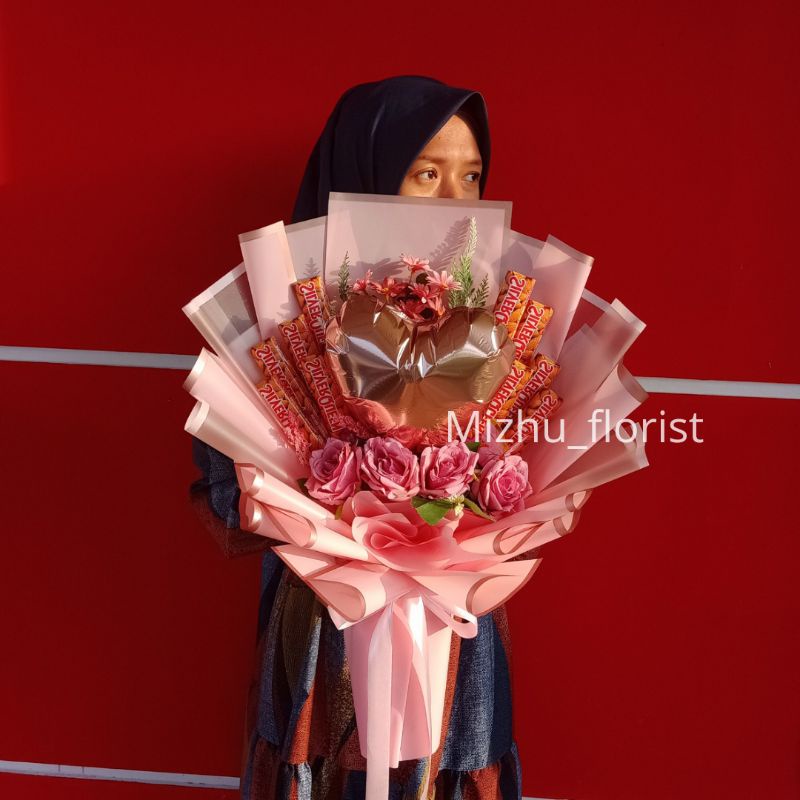 

buket silverqueen / buket coklat premium | bisa req warna ya