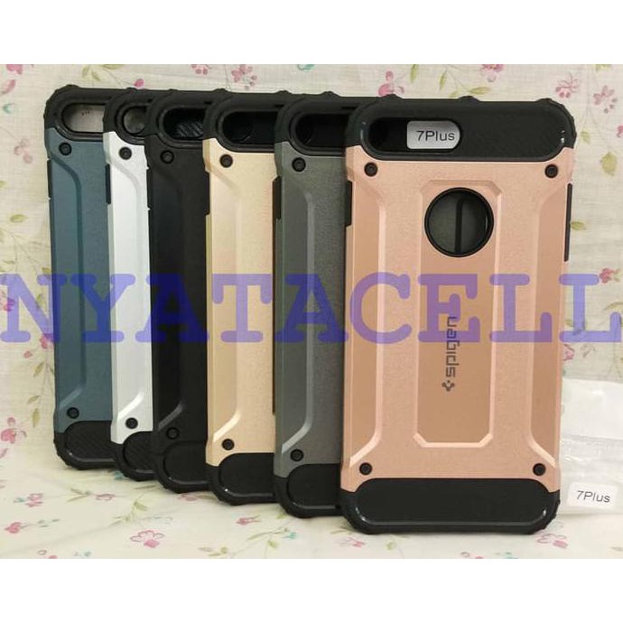 NEW SPIGEN TOUGH ARMOR IPHONE 7+ PLUS (IRON/RUGGED/CASE/TA TECH/MAN) - GOLD MILENIA