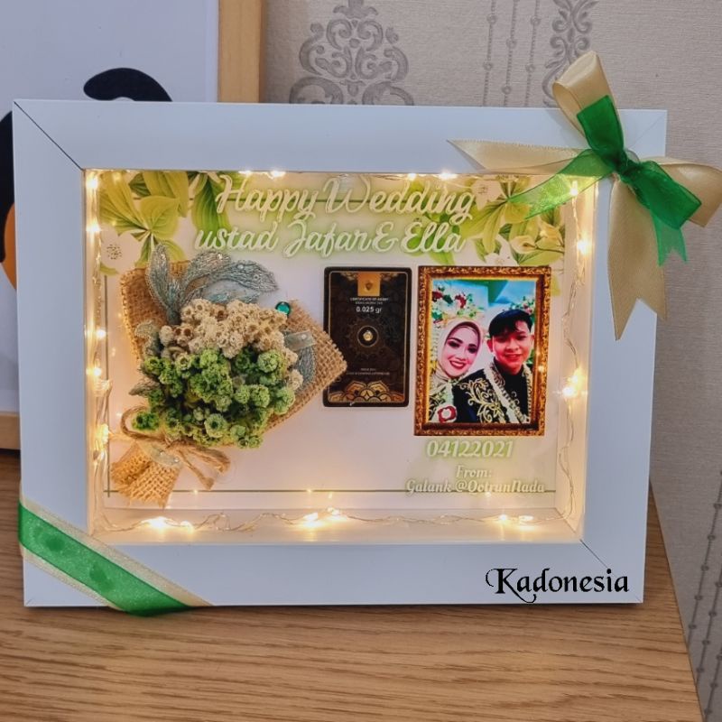 Kado Hari Ibu / Hadiah Hari Ibu / Frame Lampu Mother Day