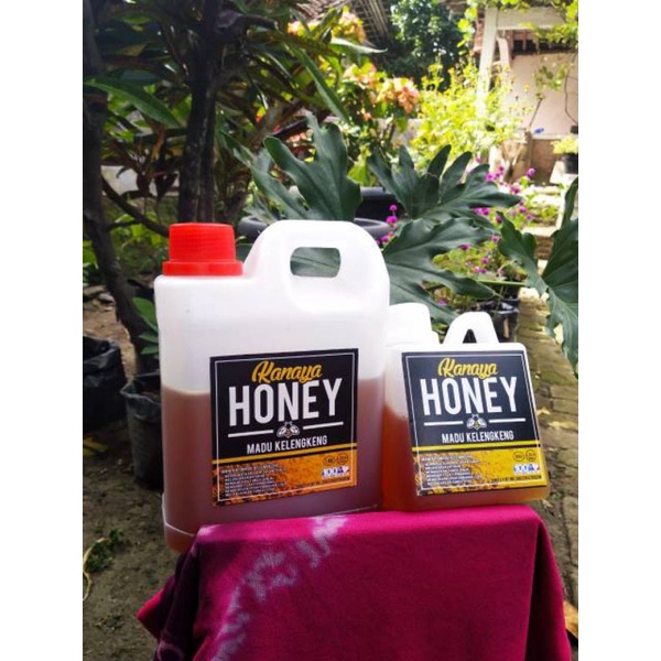 

Madu MURNI 100 % Kanaya Kelengkeng - 100% Madu Asli 1 kg 0,5 kg