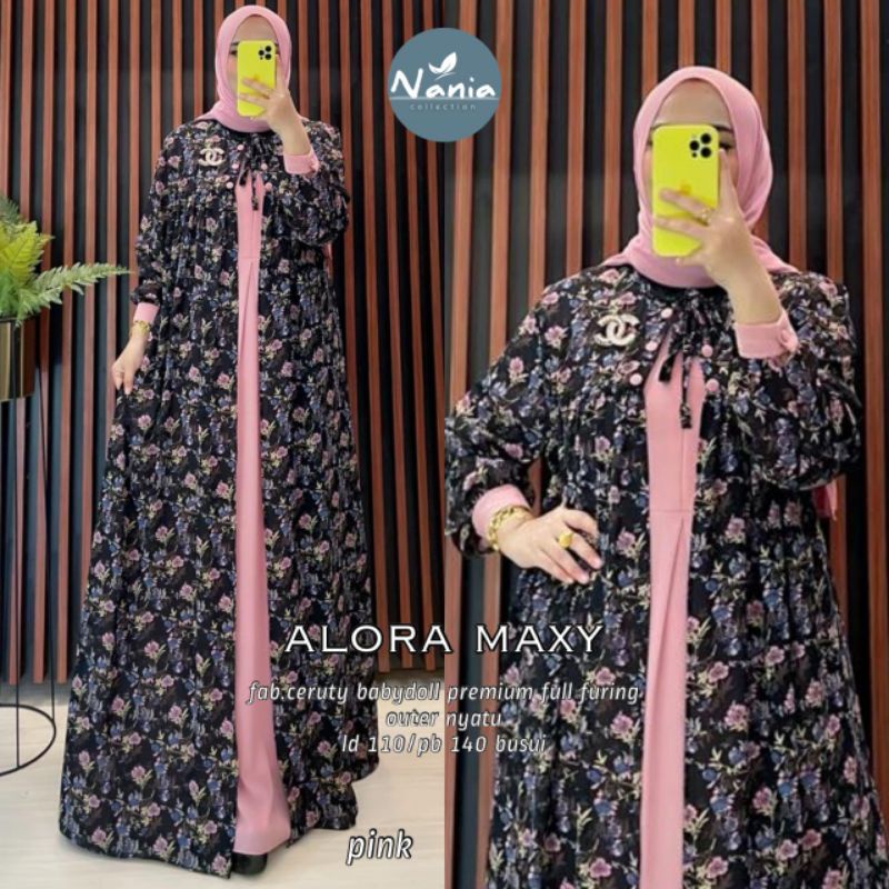 ALORA MAXY PINK by NANIA/GAMIS CERUTY PREMIUM/OUTER CERUTY