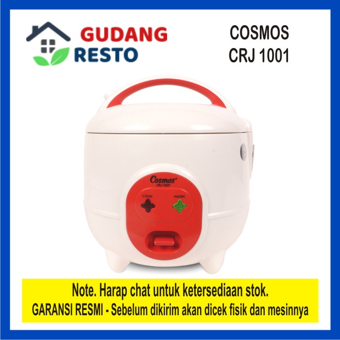 Cosmos Rice Cooker Magic Com Mini CRJ 1001 0.6L 3 in 1 CRJ1001