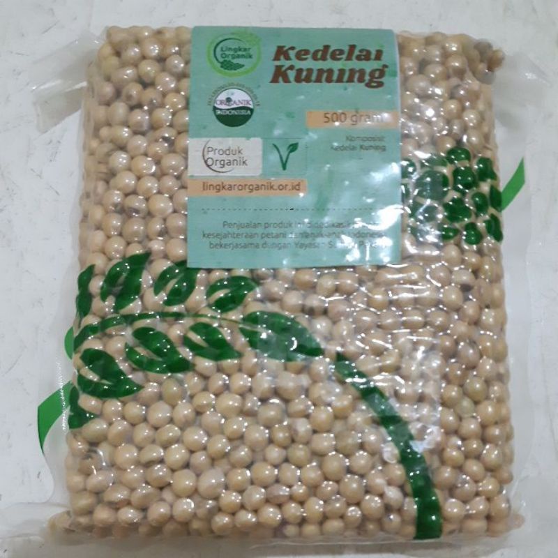 

Kacang Kedelai Kuning 500 Gr Organik Non GMO