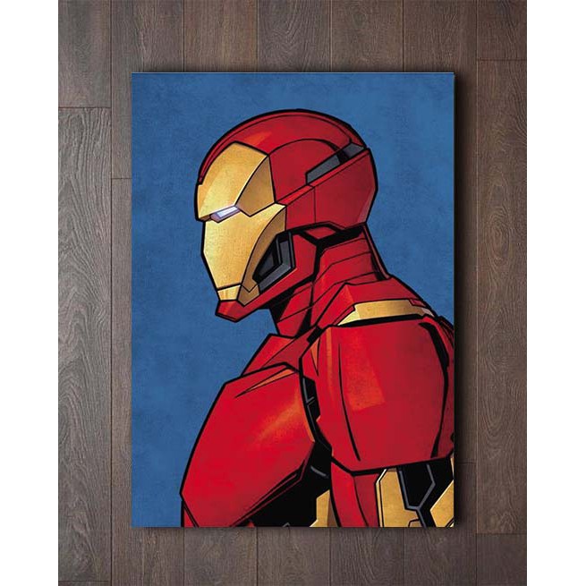 walldecor pajangan dinding keren Ironman Dekorasi Kamar Cowok IRONMAN Hiasan Dinding Superhero