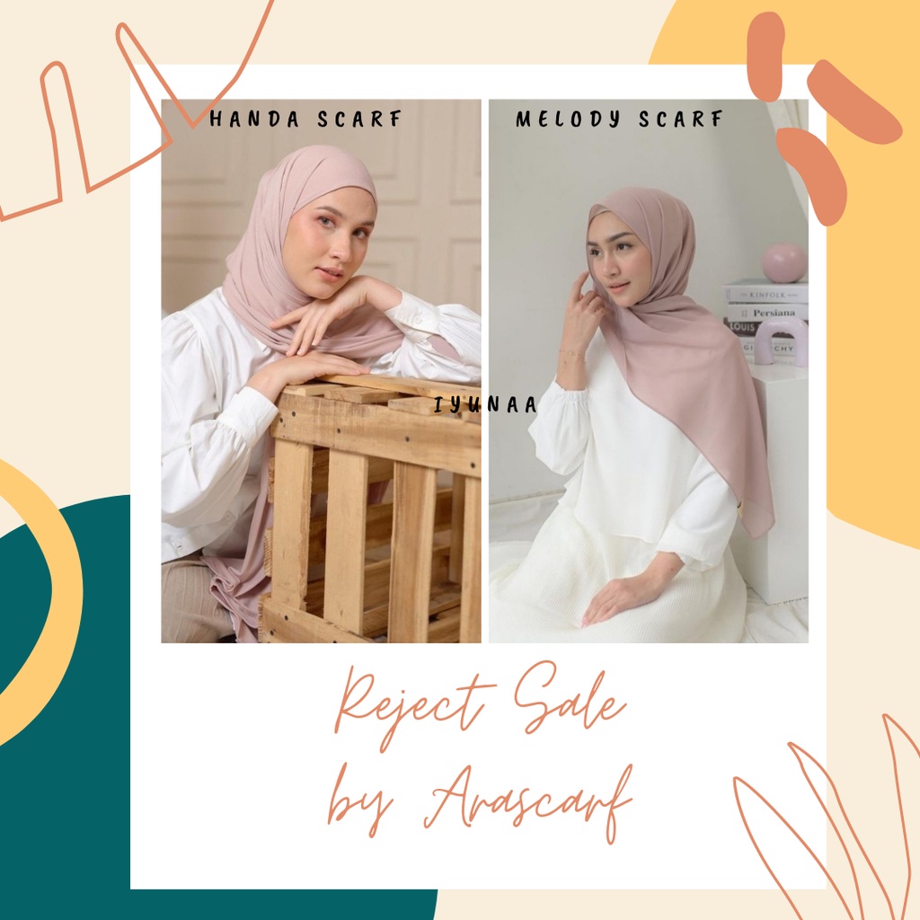(READY) Reject Sale Handa Scarf by Arascarf