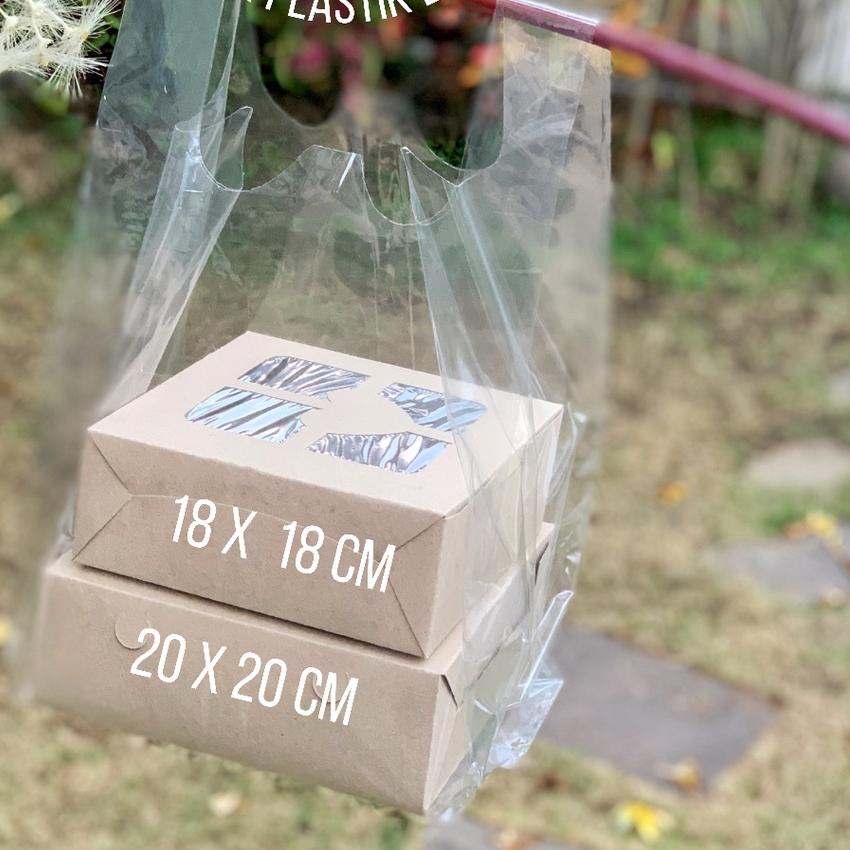 

tas plastik BENING isi 50 untuk dos 20 x 20 kantong PE PP TRANSPARAN tebal kresek kantung clear transparant